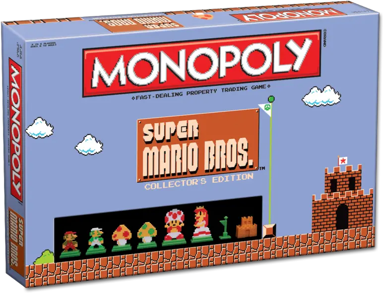 Super Mario Bros Monopoly Super Mario Wiki The Mario Super Mario Bros Monopoly Png Monopoly Money Png