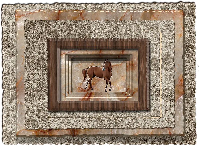 Frame Transparent Background Horse Transparent Wooden Transparent Background Picture Frame Png Horse Transparent Background