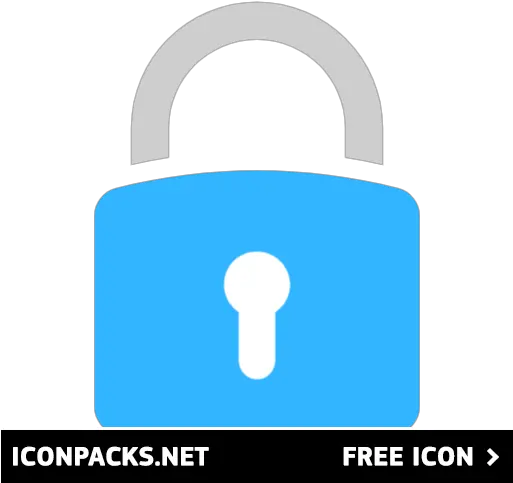 Free Blue Padlock Icon Symbol Png Svg Download Vertical Padlock Icon Transparent