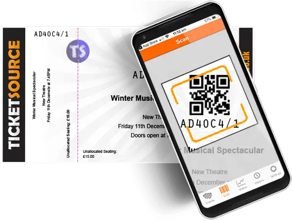 Event Ticket Scanners Ticket Scan Png Ticket Barcode Png