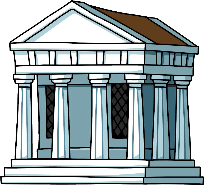 Greek Column Png Greek Temple Clipart Greek Column Png