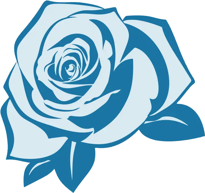Blue Rose Png Blue Rose Rose Tattoo Transparent Rose Clip Art Black And White Rose Tattoo Png