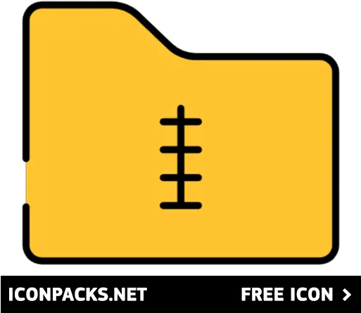 Free Zip Folder Icon Symbol Png Svg Download Png Transparent Folder Icon Yellow Zip Icon