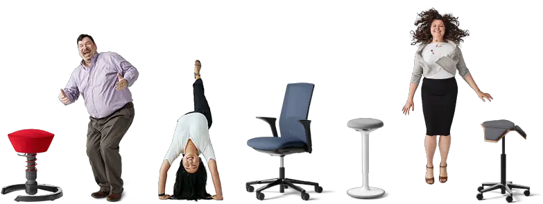 Active Sitting Fully Office Chair Png Person Sitting In Chair Back View Png