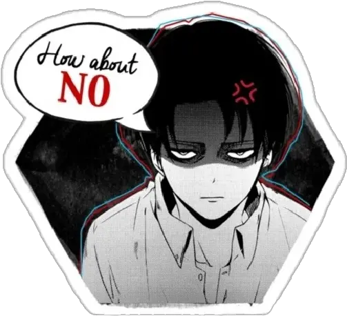 Levi Ackerman Telegram Stickers Levi Ackerman Reaction Meme Png Levi Ackerman Transparent