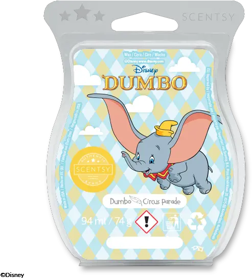 Dumbo Circus Parade Scentsy Bar Png