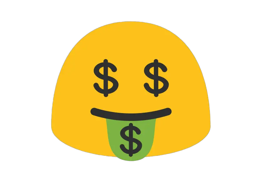 Money Circle Png Money Face Emoji Png