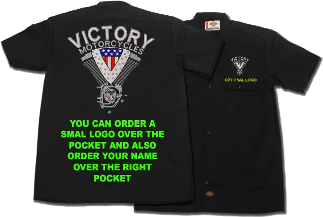 Victory Motorcycles Vtwin Dickies Style Short Sleeve Png Victory Motorcycle Logo