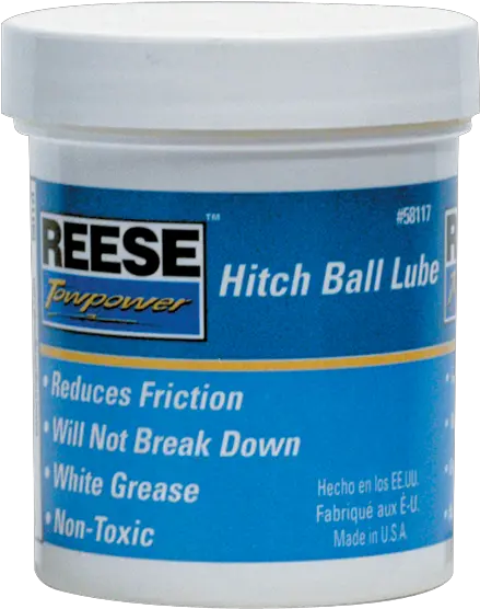 Hitch Ball Grease Lubricant 4 Oz Jar Plastic Png Ball Jar Logo