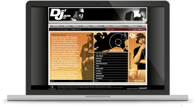 Ward404 Interactive Design Agency Technology Applications Png Def Jam Logo