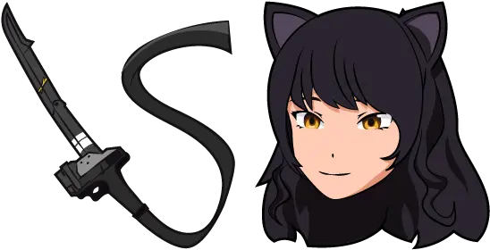 Rwby Blake Belladonna Gambol Shroud Cursor U2013 Custom Rwby Cursor Png Rwby Transparent