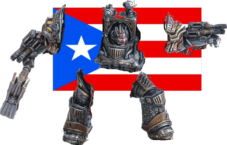 Puertorabo Grimdank Warhammer Png Cuba Flag Png