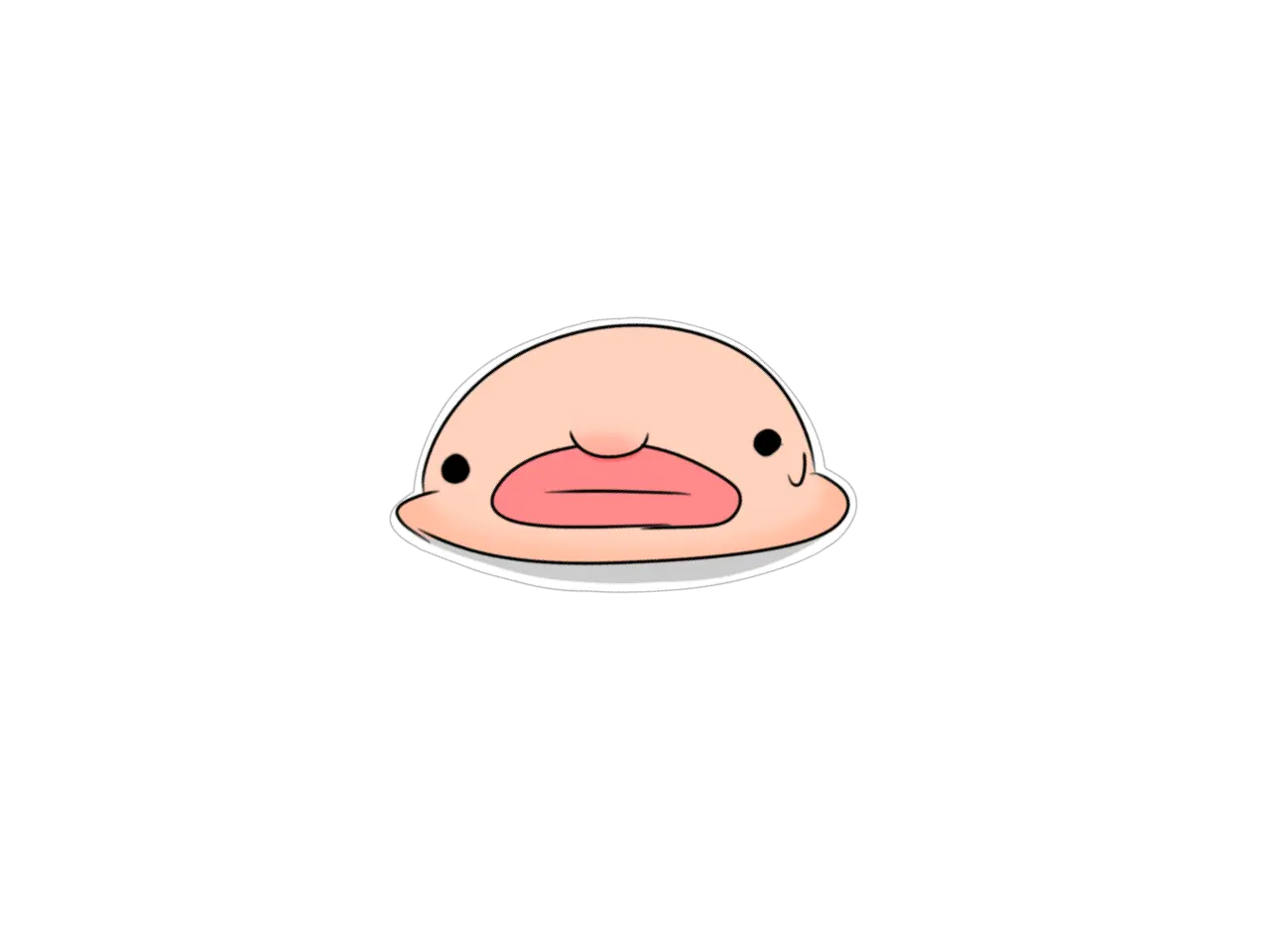 Download Blob Fish Png Image With No Background Pngkeycom Transparent Blob Fish Png Fish Emoji Png