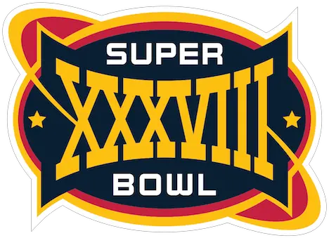 Super Bowl Xxxviii Logo Png Image Super Bowl 38 Carolina Panthers Super Bowl Png