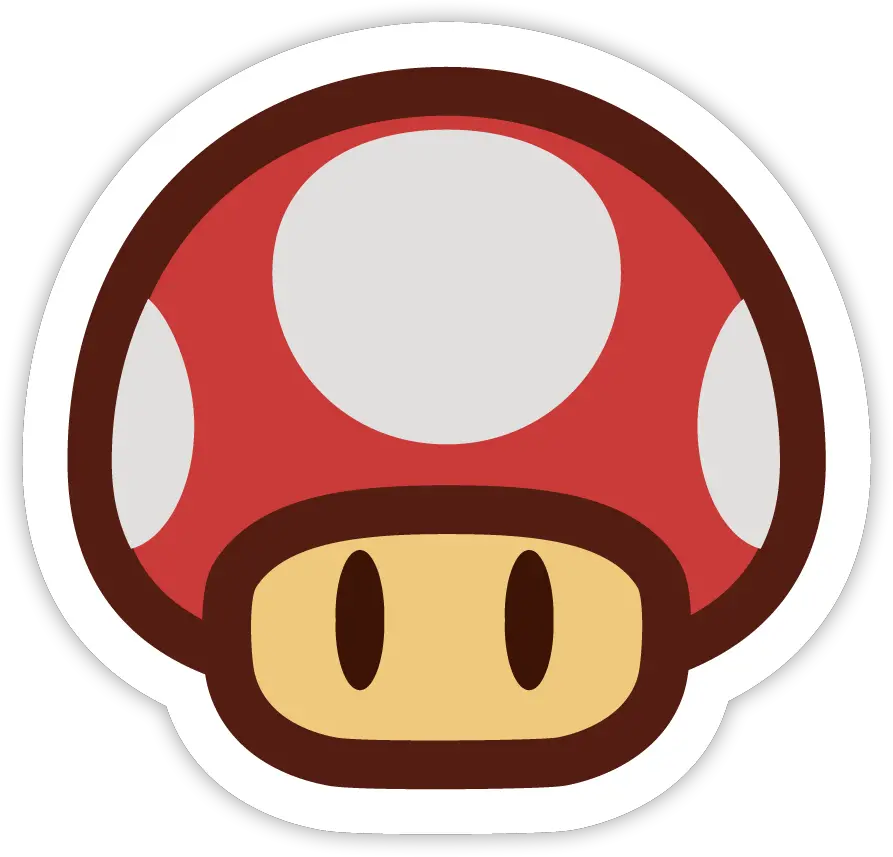 Hongo De Mario Bros Png Image Paper Mario Super Mushroom Super Mario Bros Png