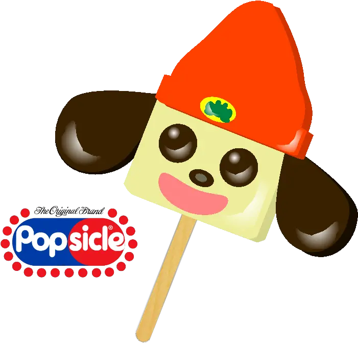 Parappa The Popsicle With Gumball Eyes Popsicle With Gumball Eyes Png Parappa The Rapper Png