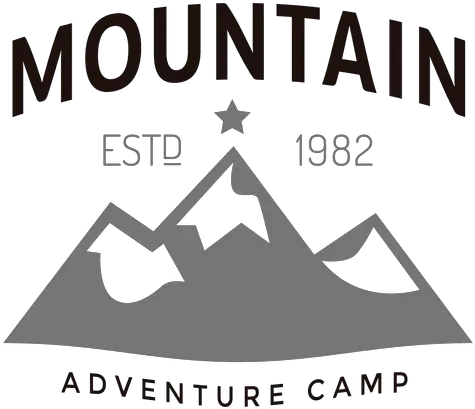 Transparent Png Svg Vector File Campamento En La Montaña Logo Camp Logo