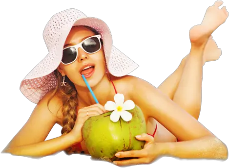 Woman1png U2013 Make You Holiday Nariyal Pani With With Girls Summer Png