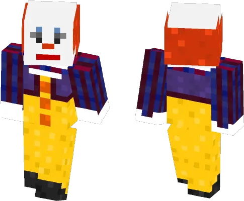 Download Pennywise The Dancing Clown Minecraft Skin For Free Pennywise Clown Minecraft Skin Png Pennywise Transparent