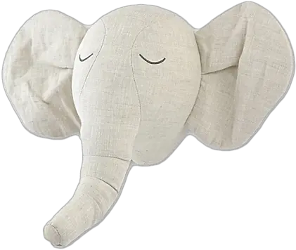 Just Born Keepsake Elephant Head Wall Art Soft Png Elephant Head Png
