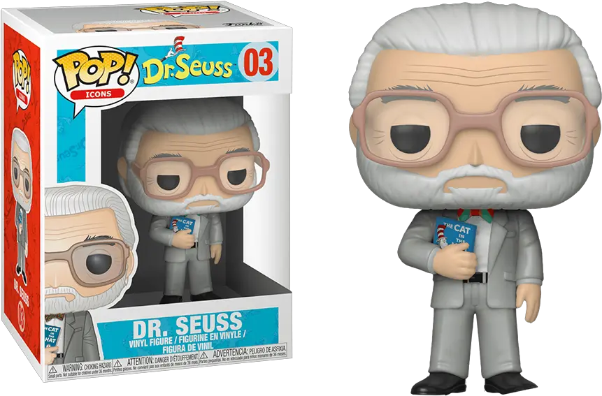 Funko Pop Icons Dr Seuss 03 Png Morty Icon