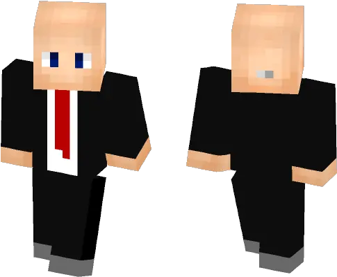 Agent 47 Minecraft Skin Lex Luthor Skin Minecraft Png Agent 47 Png