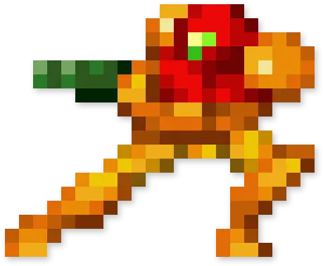 Day 3 Samus Aran By Jinndevil On Newgrounds Samus Aran Pixel Art Animation Png Samus Png