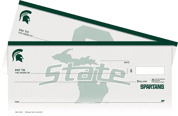 Michigan State University Main Street Inc Horizontal Png Michigan State Logo Png