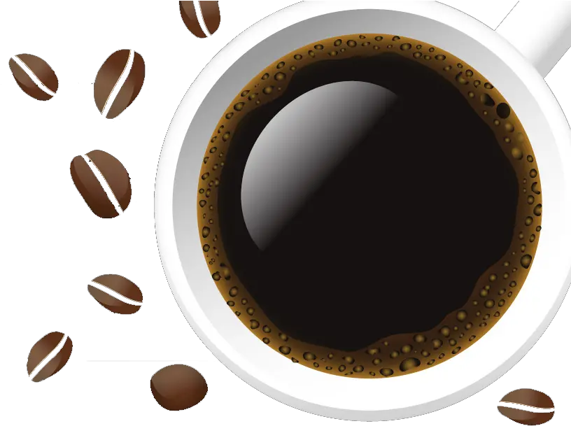 Coffee Beans Png Picture Arts Coffee Vector Top View Free Png Coffee Beans Transparent
