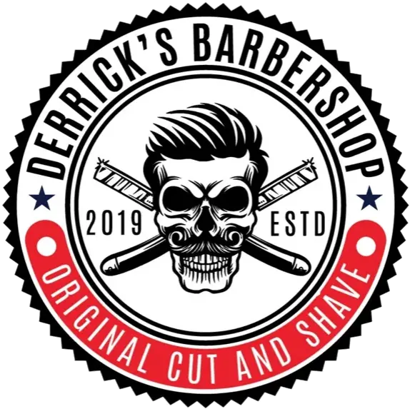 Derricks Barbershop Automotive Decal Png Barber Shop Png