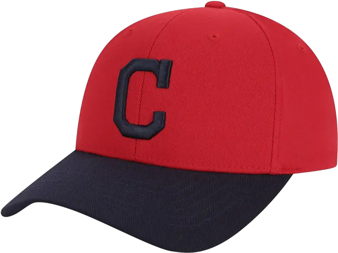 Batter Curved Cap Cleveland Indians Baseball Cap Png Cleveland Indians Logo Png