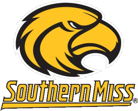 Golden Southern Miss Golden Eagles Png Eagle Head Logo