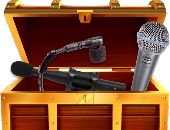 Treasure Trove Microphones Micro Png Mic Stand Icon