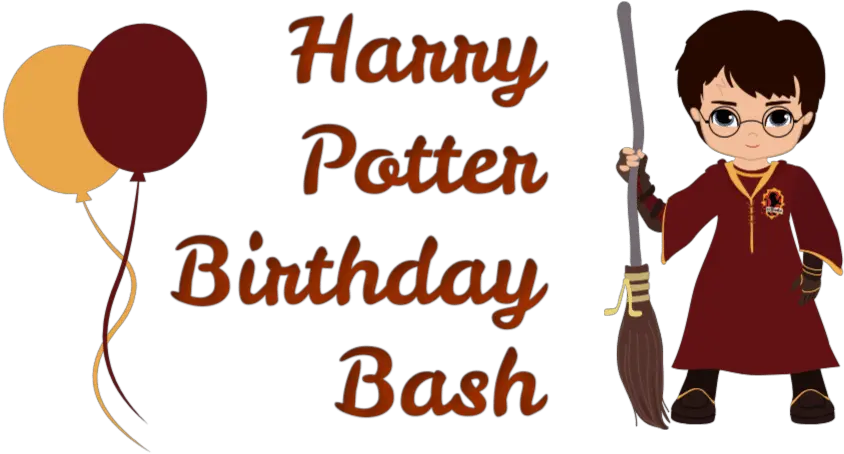 Harry Potteru2019s Birthday Bash Ages 8 Harry Potter Logo Birthday Png Harry Potter Logo Png