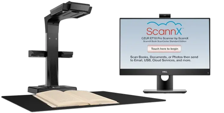 Czur Et18 Pro Scanner By Scannx Copy Stand Png Hp 3d Drive Icon Missing From Windows 1709