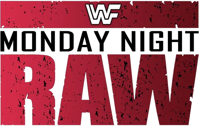 Wwe Raw Wwf Monday Night Raw 1993 Png Raw Logo Png