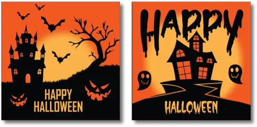Halloween Holiday Party Banner Vectors Horizontal Png Party Banner Png