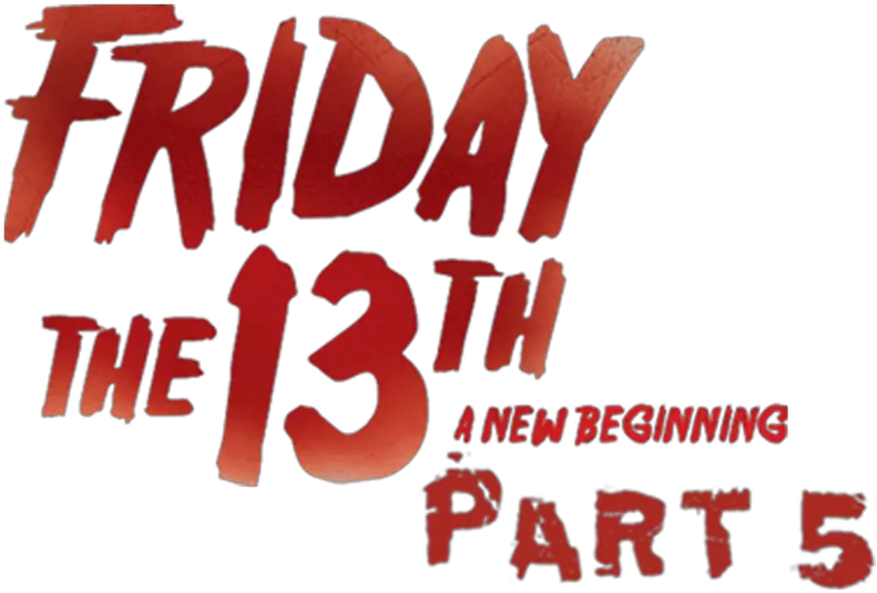 Friday The 13th Part 5 A New Beginning Netflix Carmine Png Friday The 13th Png