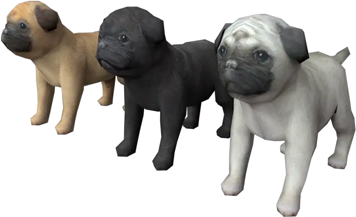 Ds Dsi Nintendogs Pug The Models Resource Nintendogs Pug Png Pug Icon