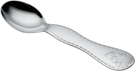 Silver Plated Baby Spoon Spoon Baby Png Spoon Transparent