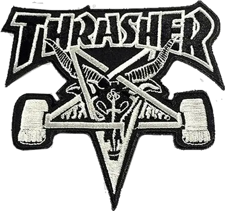 Thrasher Skategoat Lapel Pin Png