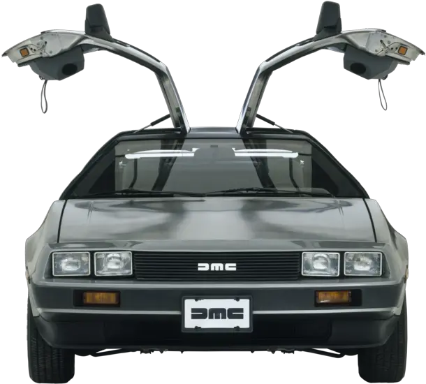 Delorean With Open Doors Have Spoken Mandalorian Memes Png Delorean Png