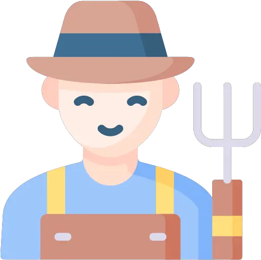 Farmer Free People Icons Happy Png Farmer Icon