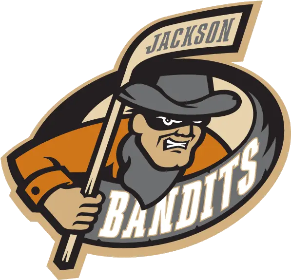 Jackson Bandits Primary Logo Western Png Bandit Logo