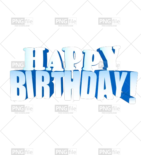 Happy Birthday Text Png Free Download Photo 254 Pngfile Event Happy Birthday Logo Png