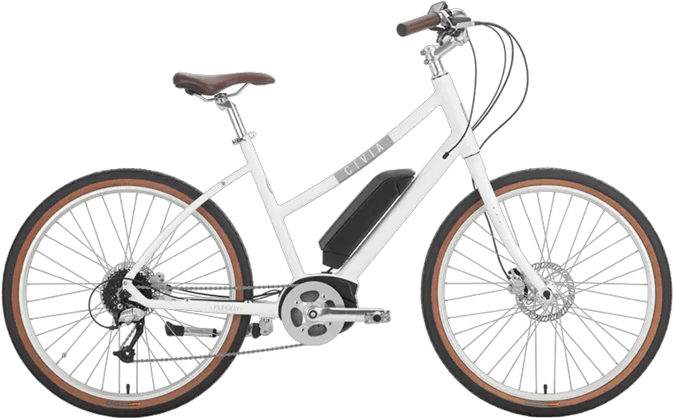 Simple City Style Civia Cycles Electric Bicycle Png Bicycle Rider Png