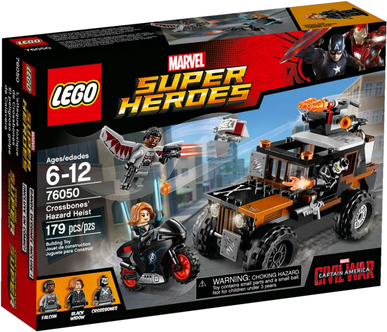 76050 Crossbonesu0027 Hazard Heist Brickipedia The Lego Wiki Lego Png Crossbones Png