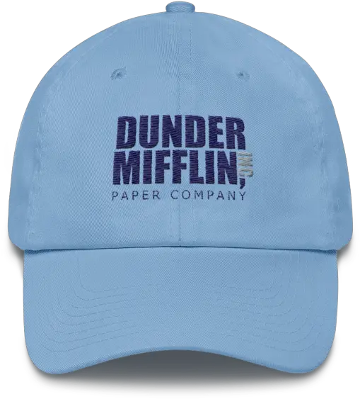 Download The Office Dunder Mifflin Cotton Cap Dunder Baseball Cap Png Dunder Mifflin Logo Png