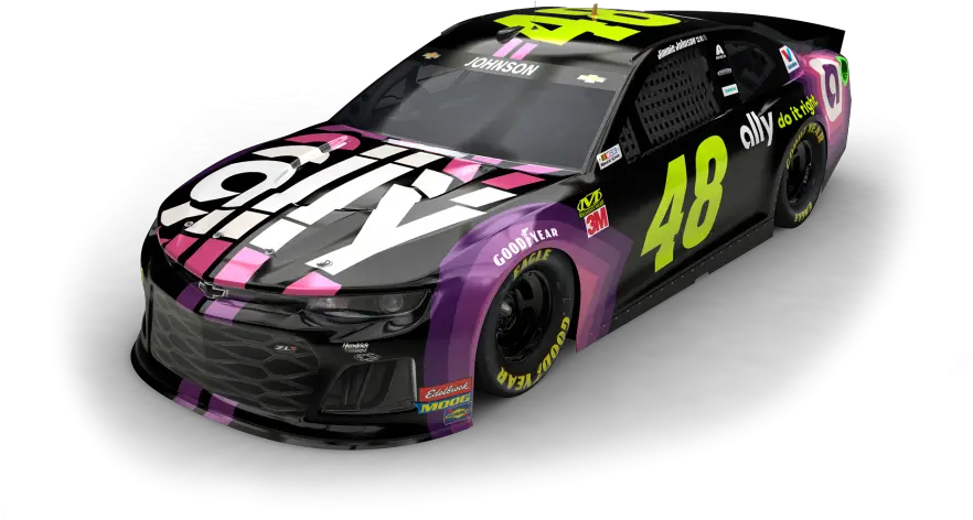 48 Ally Paint Scheme Jimmie Johnson Car Ally Png Nascar Png