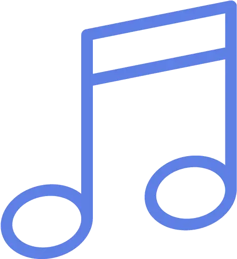 Royal Blue Music Note 2 Icon Free Royal Blue Music Note Icons Music Note Icon Transparent Png Musical Notes Transparent